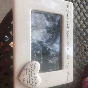 Enesco Our Name is Mud Bride/Wedding/Picture Frame